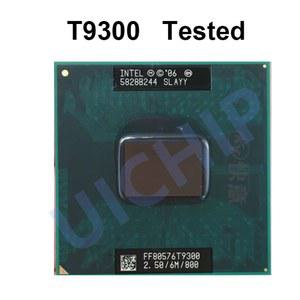 코어 2 듀오 T9300 CPU 노트북 프로세서 PGA 478 HM55