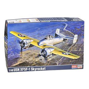 조립식 밀리터리 프라모델 전투기 XF5F-1 스카이로켓조립식프라모델 프라모