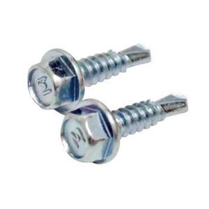 1697274 와셔붙이 육각머리직결나사 #10 x 25mm 500EA 나사 피스 철물
