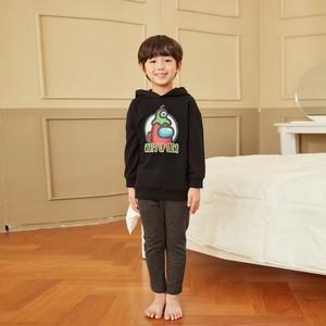 [레노마 이너웨어]어몽어스 남아 불가 후드티셔츠BK_0B34M31418