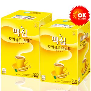맥심 모카골드 커피믹스 250T+250T 총 500T /선물용