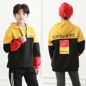 [주니어클라쓰]페이스후드기모티셔츠 주니어의류 남아 여아 초등학생옷 청바지 면바지 상하복 티셔츠