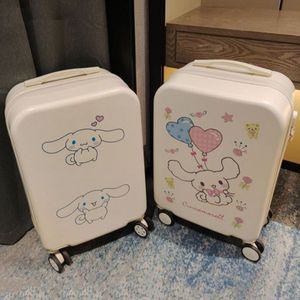 산리오 기내용 여행용 귀여운 캐리어 캐릭터 가방 러블리 여학생 레디백 대용량 잠금 장치