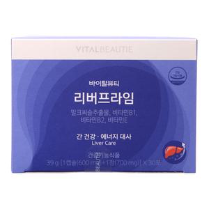 바이탈뷰티 리버프라임 39g/(600+700mg)X30_밀크씨슬