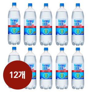 나랑드 사이다 제로 1.5L x 12개