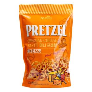 삼진 바삭한 미니 프레첼 체다치즈맛 800g x 1개 맥주안주 주전부리