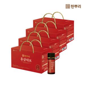 [CJ웰케어] 한뿌리 홍삼대보 100ml*10병 x 4개