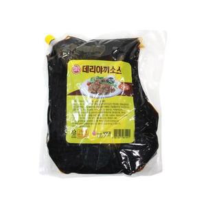 [XB8G1MM7]오뚜기 데리야끼소스2kg 일본소스 오뚜기소스