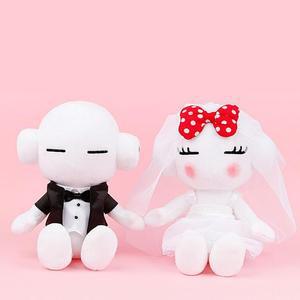 [XBI40N09]또로와로로 신랑신부세트 인형 25cm 생활용품