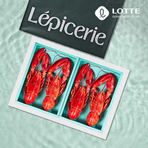 [롯데백화점]빅웨이브 캐나다 자숙 랍스터 세트(자숙랍스터4미1.6kg/미당 400-450g)