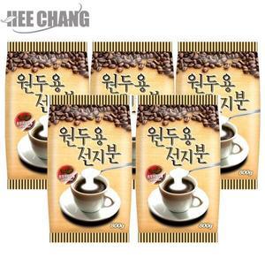 [기타]희창 원두용 전지분 800g x 5개 / 자판기용 원두 커피 프리마 크림 프