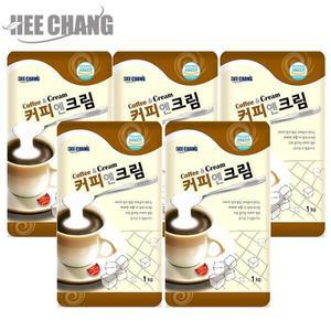 [기타]희창 커피엔크림 1kg x 5개 / 자판기용 커피 프리마 프림 크리마