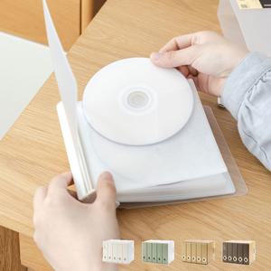 (딥브라운) 앨범형 CD 케이스 120개입 공CD보관함/CD장/DVD/보관/DVD장/수납/씨디/공CD/수납장/꽂이/씨디장