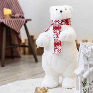 [플라워트리]털뭉치 북극곰 50cm 크리스마스 인형 대형 장식 소품