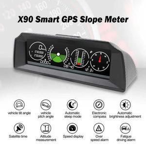 등산장비 나침반 X90 GPS PMH KMH 경사 측정기 계 고도 자동차