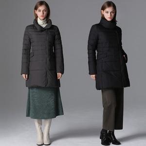 [홈쇼핑방송 (LeOT)] 하이넥 에디션 슬림핏 패딩 코트
