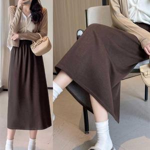 여자 스커트 데이트 치마 롱 미디 가을 소개팅 코디