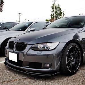 BMW 3시리즈 E92 E93 리얼카본 도색용 선택 프론트립 하만타입 스플리터 호환 용품