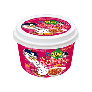[기타]삼양 마라불닭납작당면 즉석용기컵 155.6g x 3개