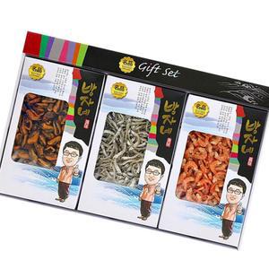 멸치 선물세트 3종 건홍합 볶음 두절새우？식자재 업소용 식재료 식당용 대용량 단체 급식용