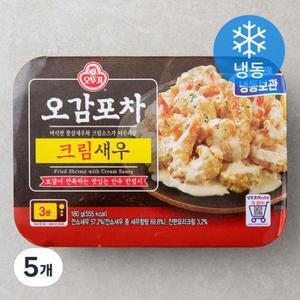 오뚜기 오감포차 크림새우 (냉동) 180g, 5개 one option