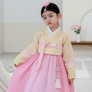 [보리보리/하랑한복]25년 설 신상 하랑한복 해나랑+복주머니 유아 아동 여아 한복