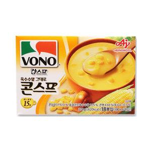 보노보노 컵스프 옥수수알 그대로 콘스프  18봉입 x 1개