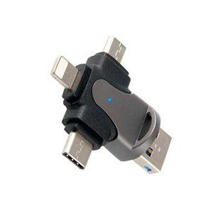 Coms 4 IN 1 OTG 멀티 카드리더기 TF Micro SD전용_WFGA9OF