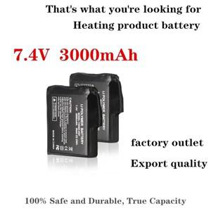 고출력 가열 장갑 배터리 가열 깔창 장갑 가열 스카프 양말 7550602S 74V 3000mAh