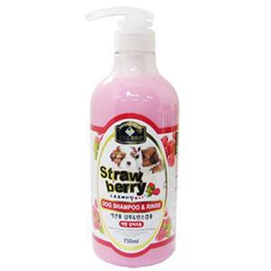 D18 뉴벨버드 스트로베리 샴푸린스 (퍼피용)750ml 린스