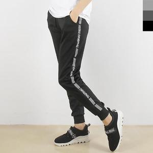 [BZHK6I8N_51]운동 츄리닝바지 홈웨어 밴딩츄리닝 산책