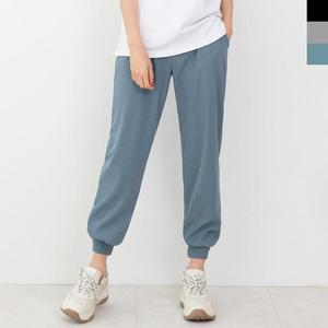 [BZHK6K48_51]긴바지 일자 면바지 여성바지 밴딩 배기 면