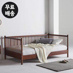 노브 원목 침대프레임 슈퍼싱글 학생 어린이(SS/월넛)