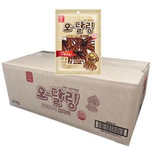 한진식품 오달링 버터구이 오다리 33g 20개