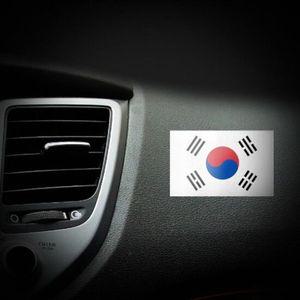 차량용 튜닝용품 태극기 스티커 12P