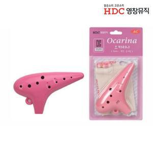 [MENPNDDH_52CU]오카리나 YO-A 핑크 영창 전문가용