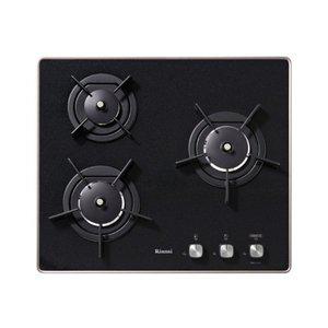 [린나이]가스레인지 3구 빌트인 블랙 RBR-PF3000
