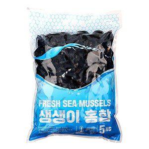 [셀러허브 패션][JHQSRMKG_52EO]금진수산 피홍합 진주 담치(피홍합) 5KG