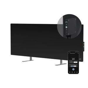 AENO 적외선 히터 온도 WI 실내용 또는 BLACK 월 절약 조절기 FI가 패널 독립형 전기 포함 마운트 REDDOT 장착된 700와트 공간 에너지 스마트 WINNER