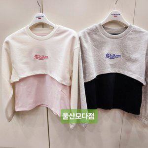 [폴햄키즈]주니어 여아  얇은원단 소로나 레이어드 티셔츠