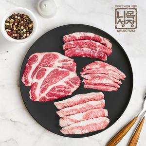 [롯데백화점]푸드진정성 스페인 명품흑돼지 이베리코(목살+갈비살+항정살+황제살/각200g)