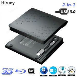 외장ODD 외부 블루레이 드 USB 30 C CD DVD BD RW 플레이어 버너용 휴대용 맥북 노트북 데스크탑 PC용