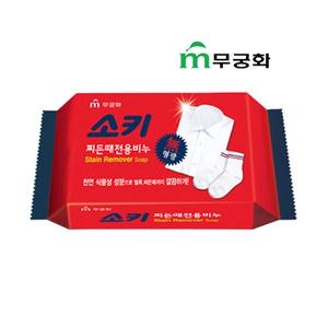 무궁화 소키 찌든때 속옷 행주전용비누 빨래비누 150g 1개