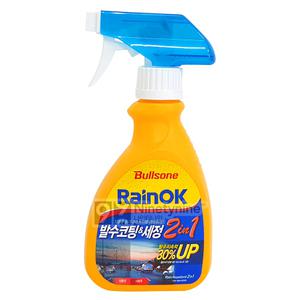 불스원 레인OK 발수코팅세정제 2in1-300ml/유리세척제
