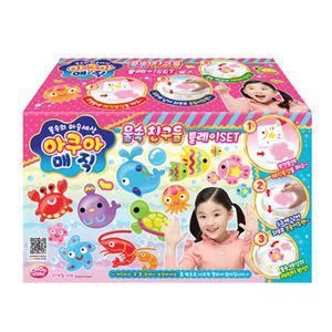 아쿠아매직물속친구들 플레이세트/매직물감