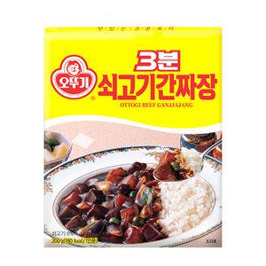 오뚜기 3분요리 쇠고기간짜장 200g