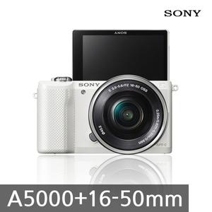 소니 알파 A5000+16-50mm PZ 렌즈포함 (삼각대+포켓융 증정) K