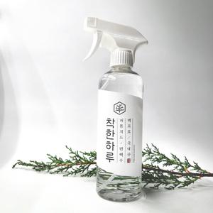 착한하루 피톤치드 편백수 스프레이 450ml 냄새제거 천연 탈취제
