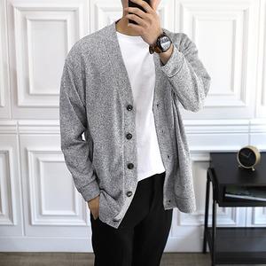 [후앙스][후앙스] 오버핏 보카시 골지 남자 니트 가디건 OSCD7052