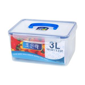 조은락 밀폐용기 투명(3L) 김치통 BN 보관용기 반찬통